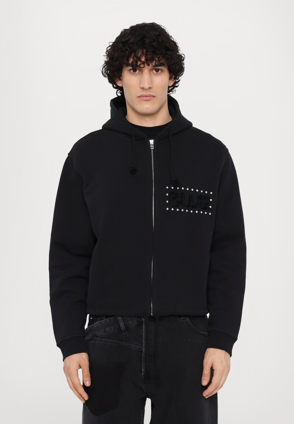 

Толстовка на молнии ZIP UP HOODIE BLUEMARBLE, черный