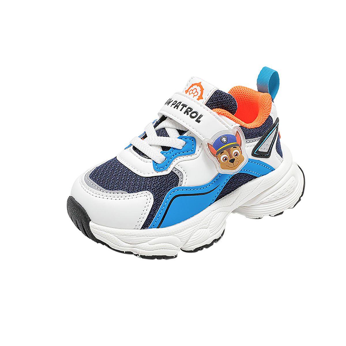

Низкие детские кроссовки для повседневной носки. Дети 3–7 лет. PAW PATROL, белый/черный