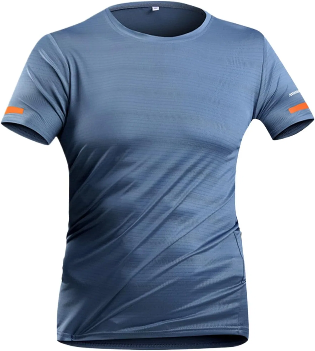 Футболка женская с отражающими полосками, 2-navy