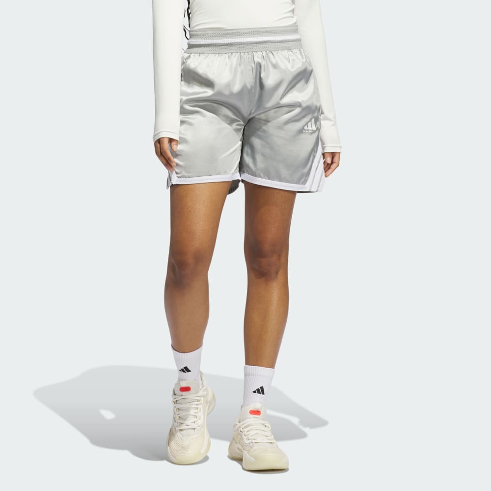 

Спортивные шорты Adidas Crazy Lite Shiny Short, цвет Grey Four/Crystal White