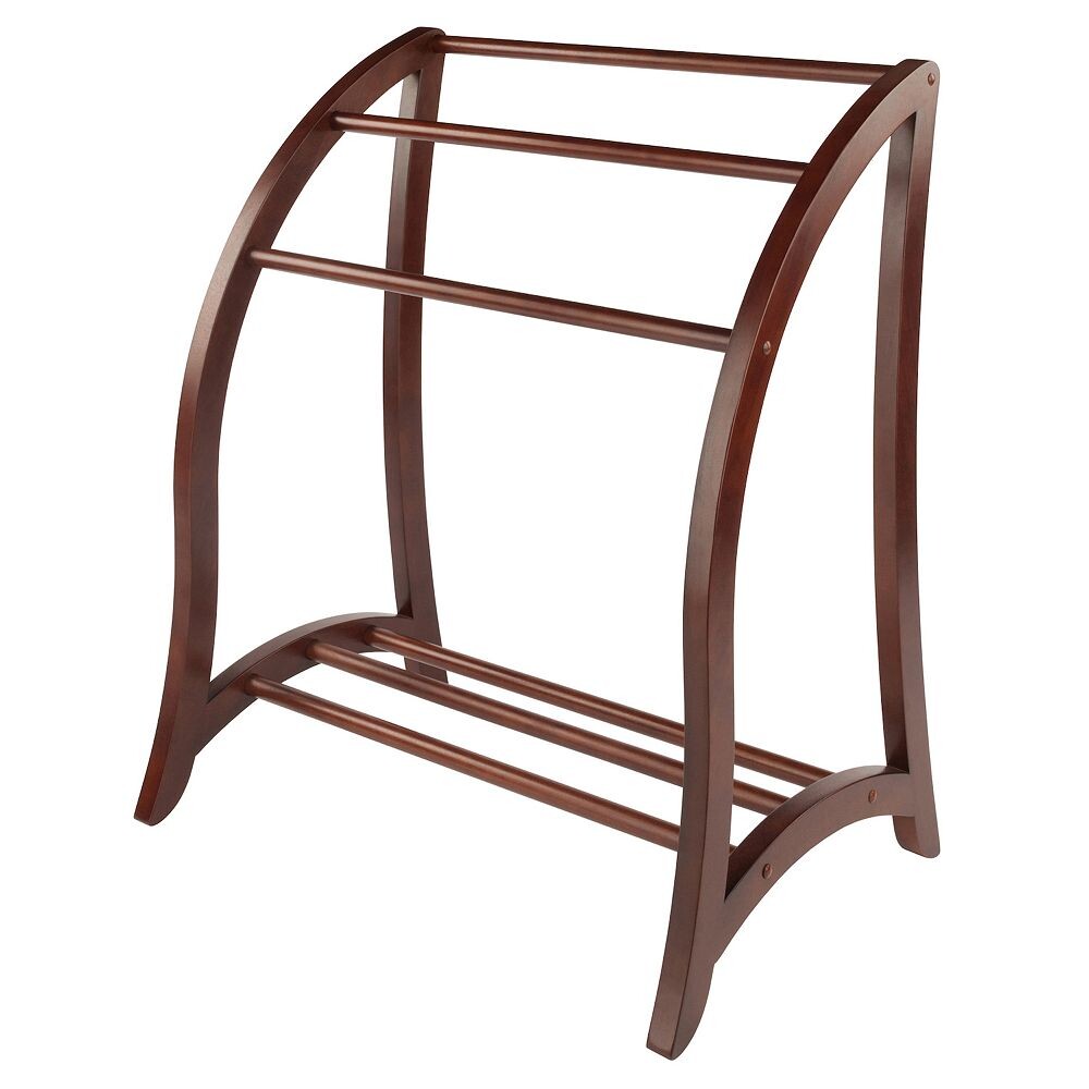 

Увлекательная изогнутая вешалка для одеял Winsome, цвет Antique Walnut