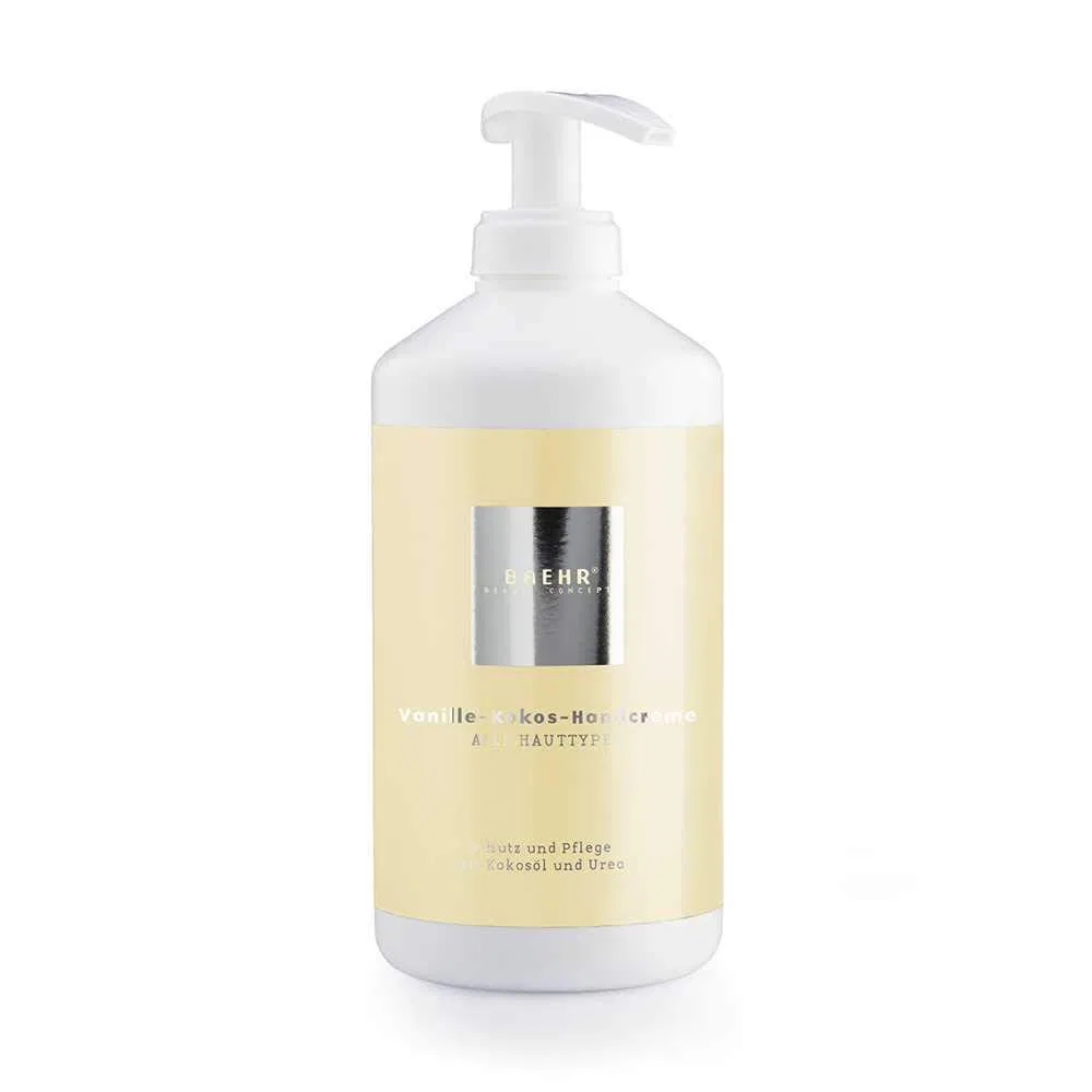 Крем для рук «Vanilla Coconut» с кокосовым маслом от Baehr, 450 мл Baehr Beauty