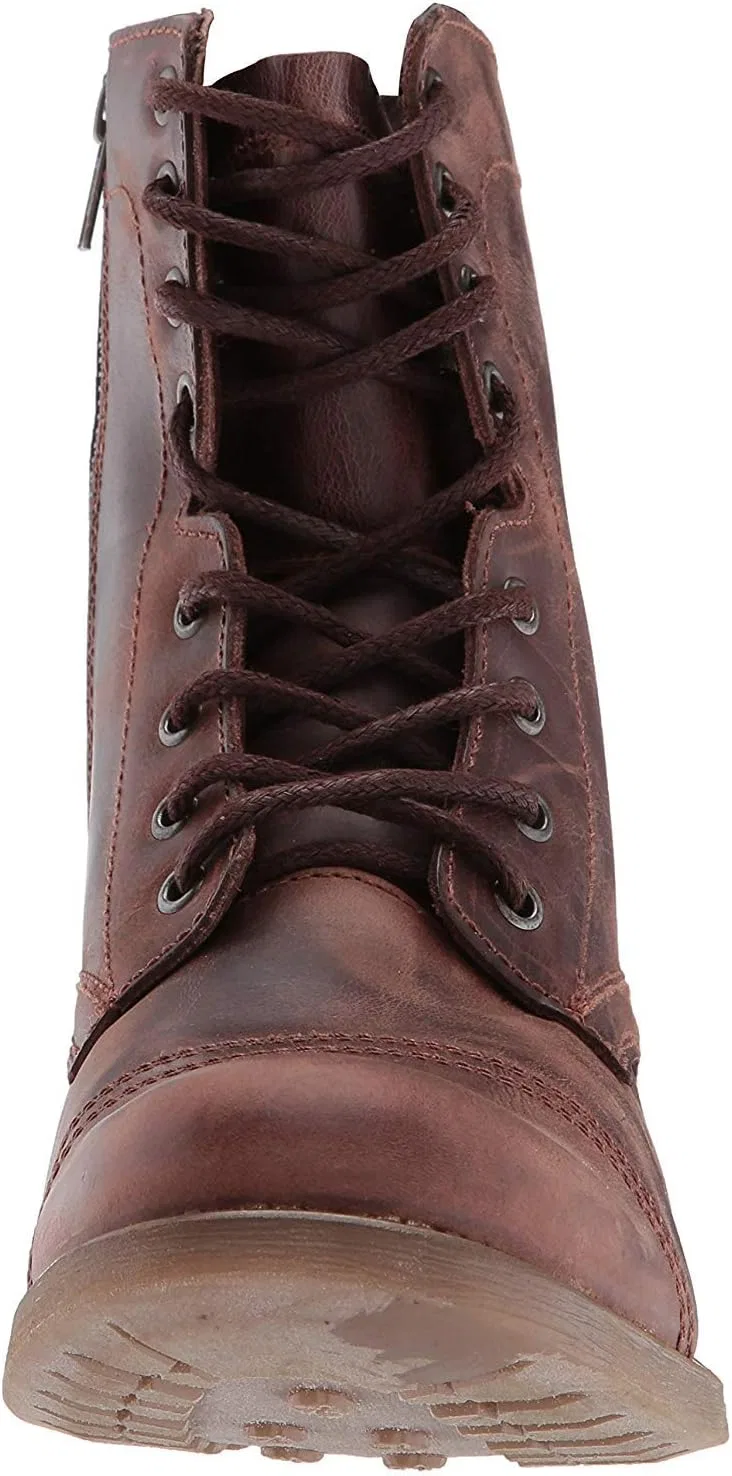 Мужские армейские ботинки Steve Madden Troopah-c, Brown Leather — фото 2
