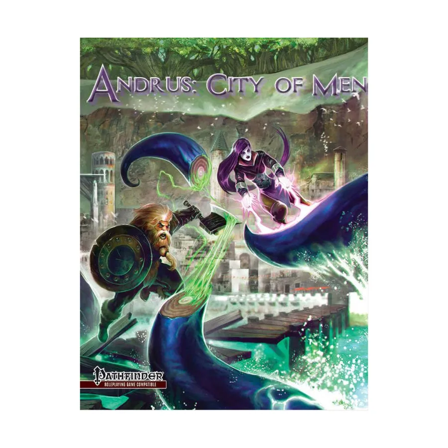 

Andrus - City of Men, Pathfinder (Drop Dead Studios), мягкая обложка