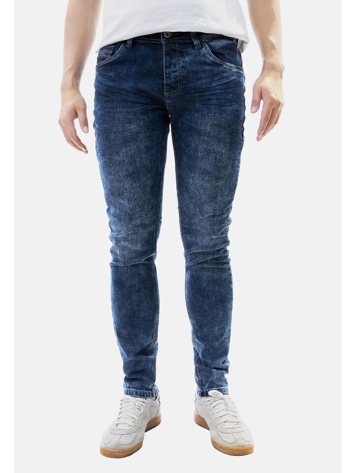 

Джинсы Jaylvis Jeans Slim FIt 5-Pocket Design Knopfverschluss, синий