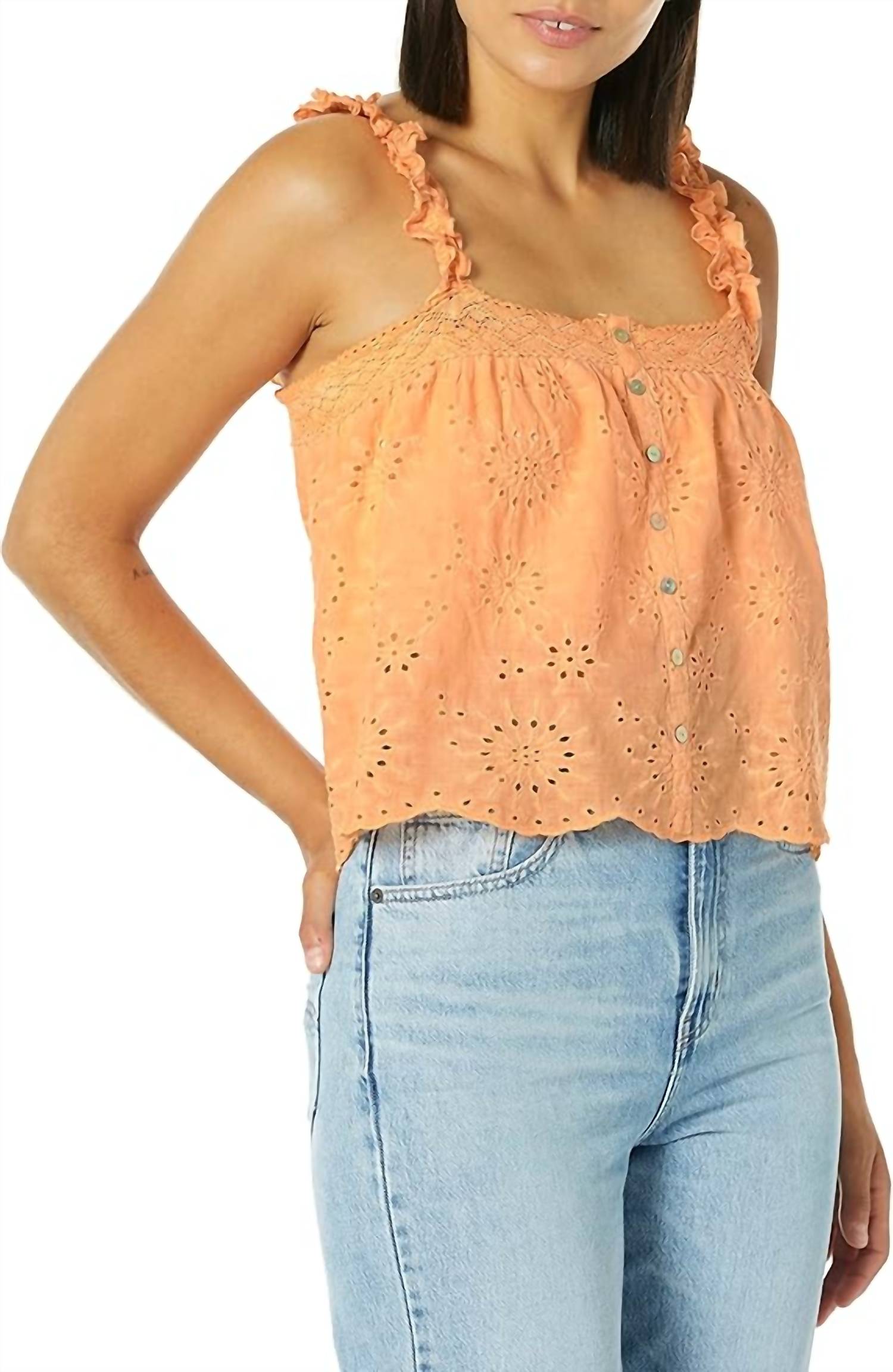 

Топ Summer Sunrise в цвете Mock Orange BB Dakota
