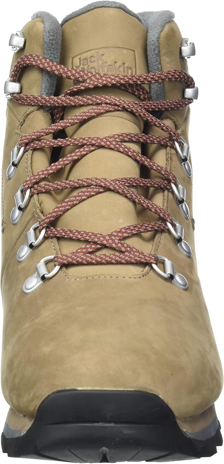 Мужские походные ботинки Jack Wolfskin Thunder Bay Texapore Mid M, коричневый/серый/светло-серый/светло-коричневый — фото 2