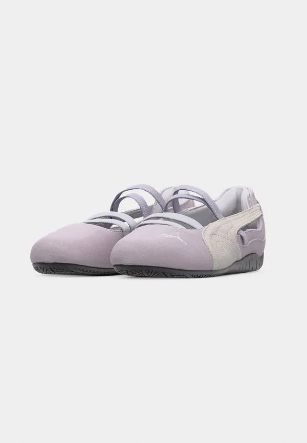 Балетки speedcat jr унисекс с ремешком на щиколотке Puma, Lavender Pop/White — фото 3