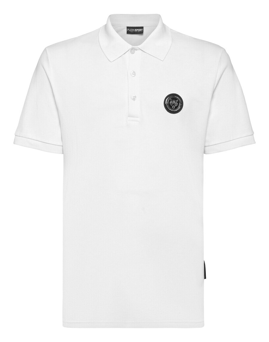 

Рубашка поло Plein Sport Shirt Thunder Tiger, белый