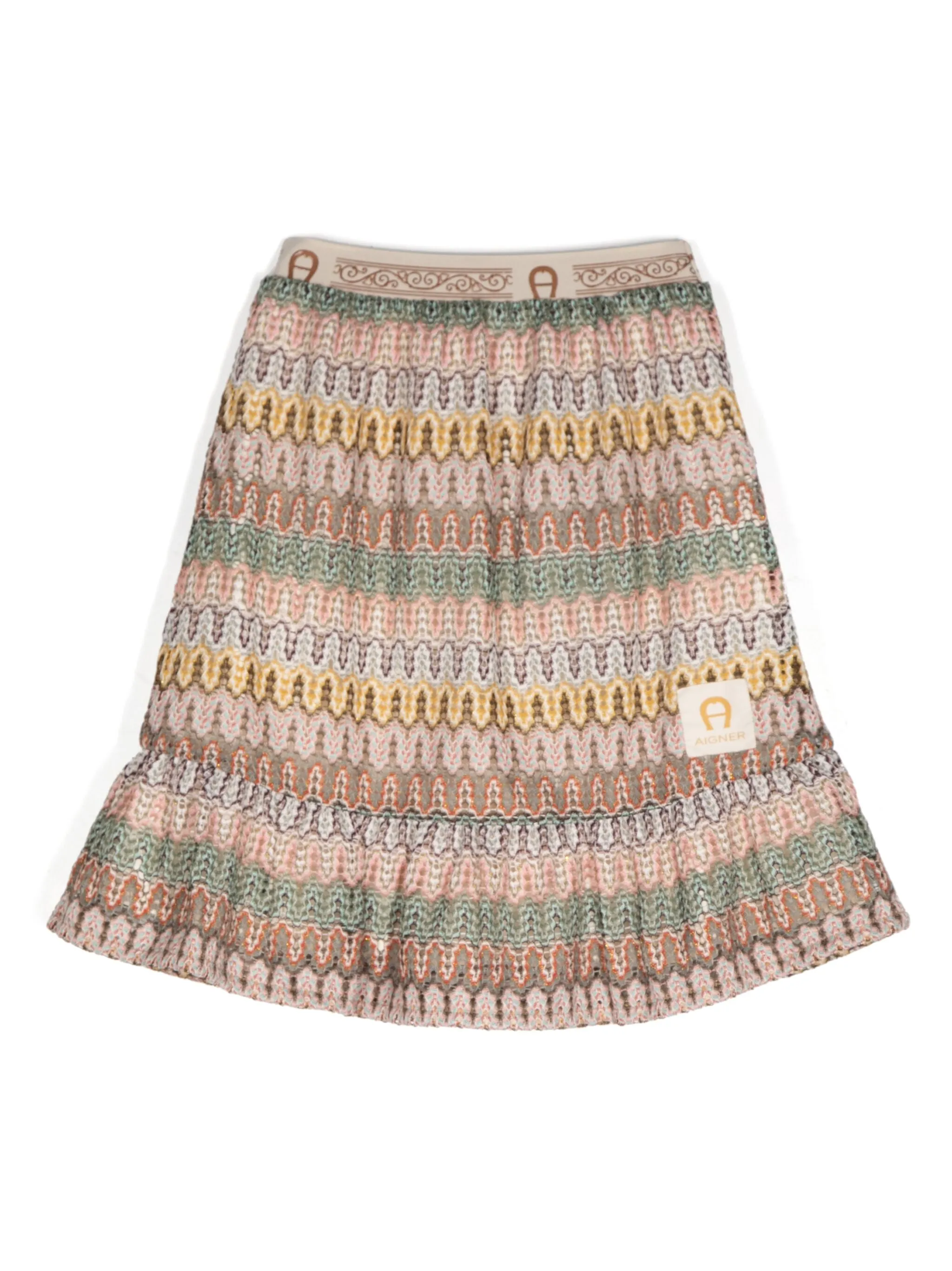 

Трикотажная юбка Aigner Kids, коричневый