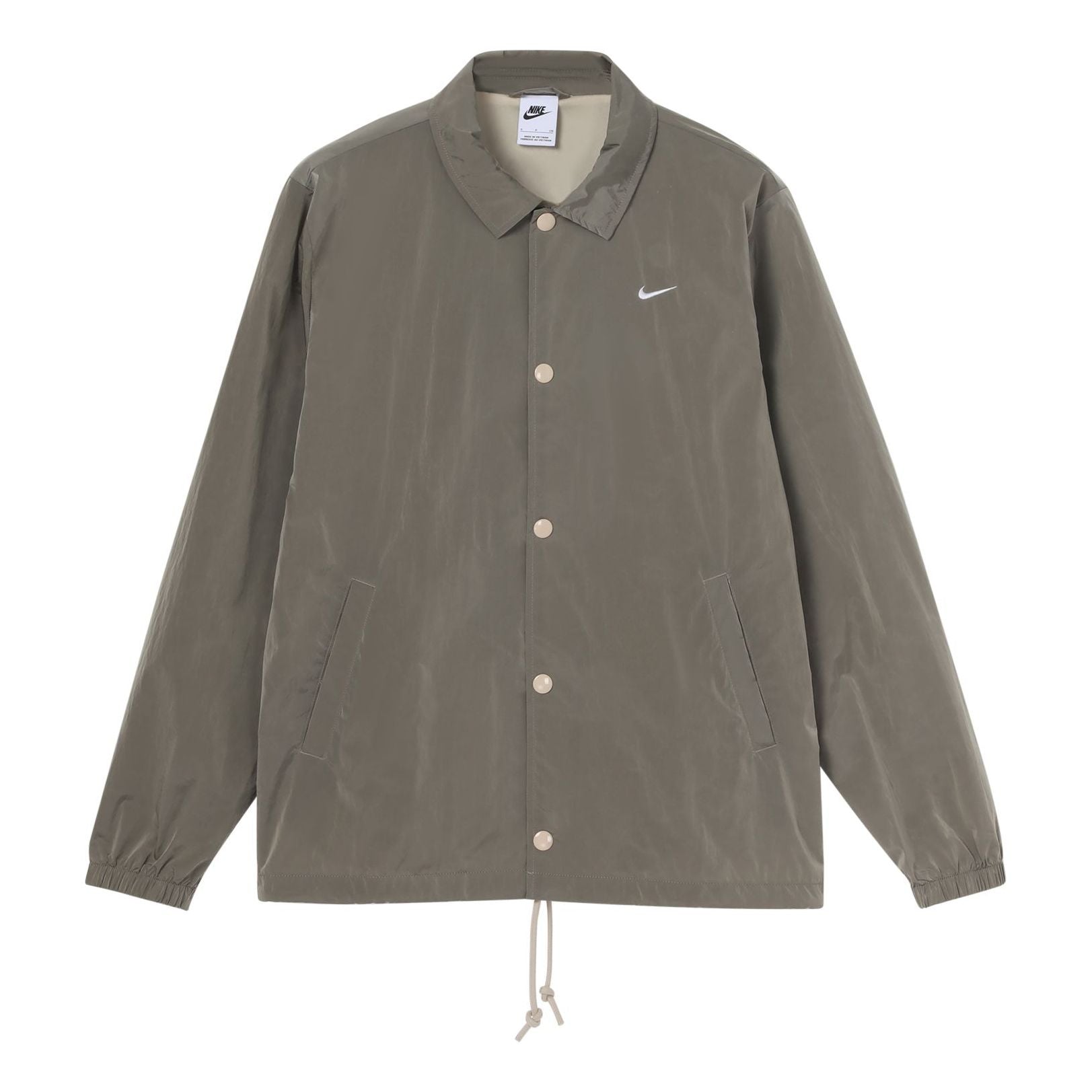 

Куртка Men's Nike Solid Color Buckle Lapel Jacket Autumn Rattan Color DQ5006-206