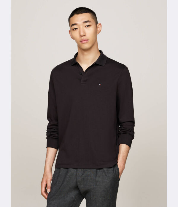 

Рубашка поло Regular fit Tommy Hilfiger, черный