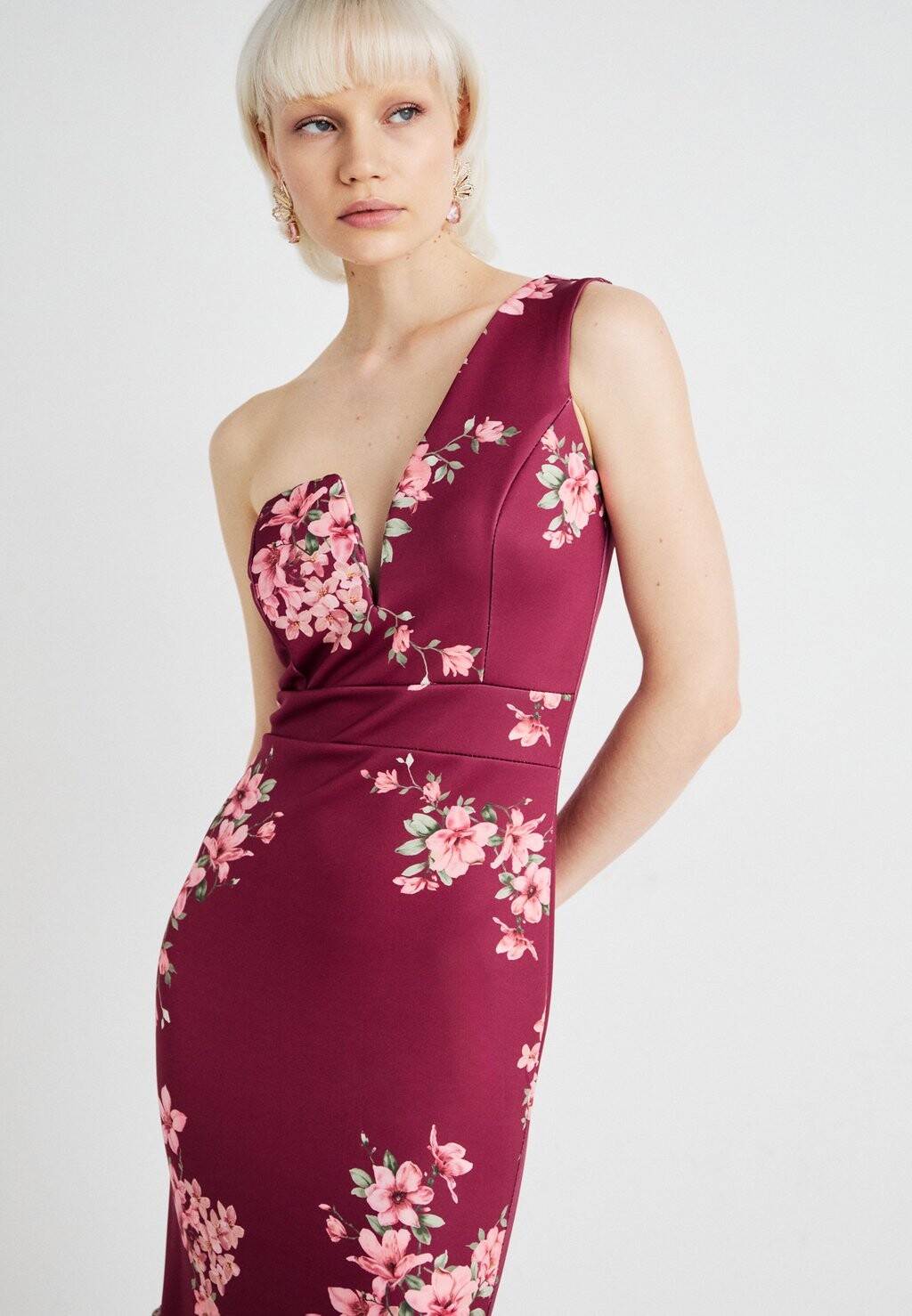 

Платье из джерси WEDDING GIGI ONE SHOULDER MAXI WAL G., красный