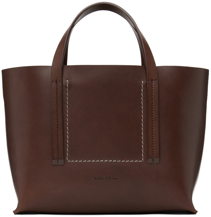 

Сумка-шоппер Porterville Mini Shopper бордового цвета Rick Owens
