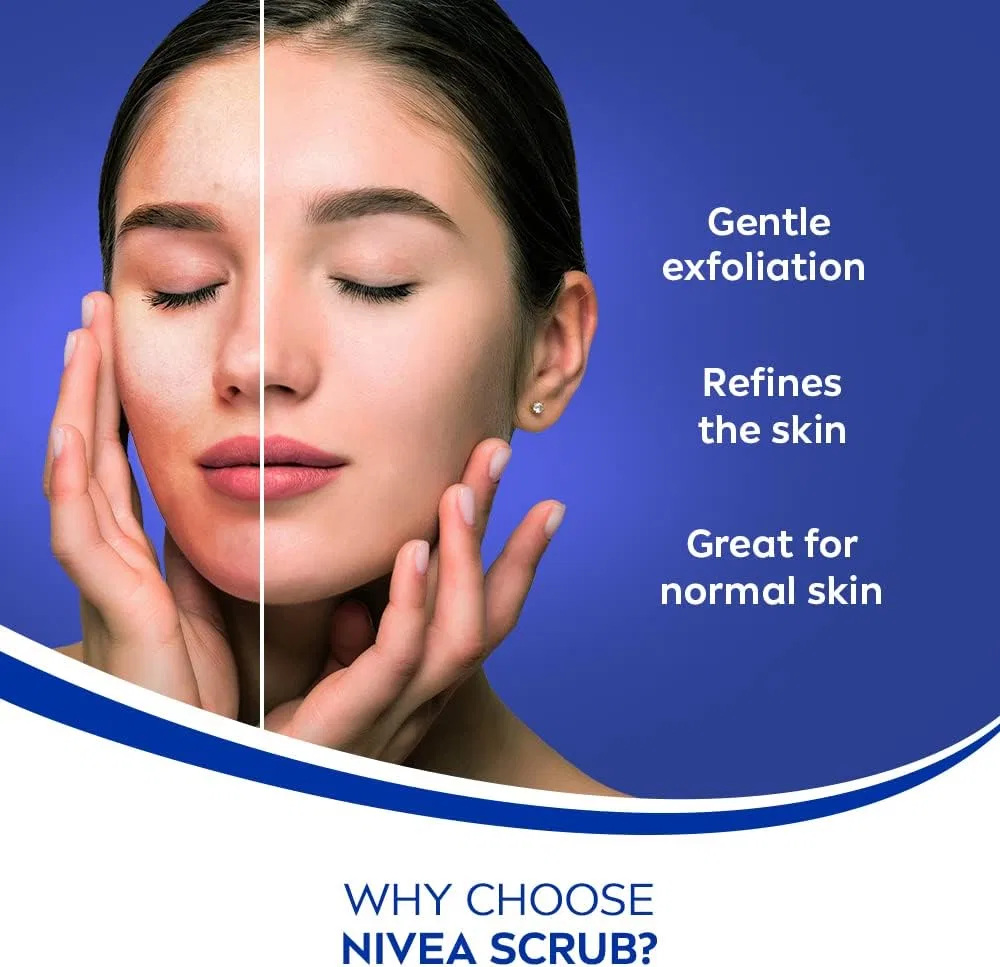 Скраб для лица Nivea Skin Refining Scrub, 150 мл — фото 4