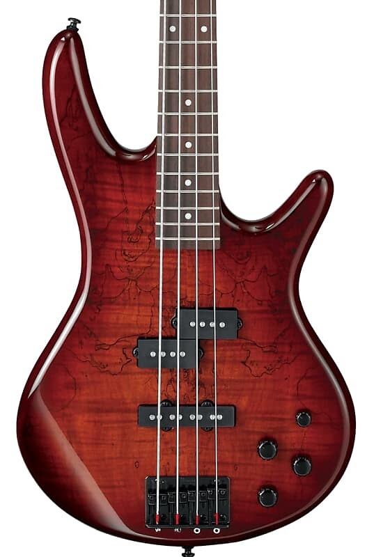 

Басс гитара Ibanez GSR200SM-CNB Right Handed Electric Bass Guitar CNB-Charcoal Brown Burst