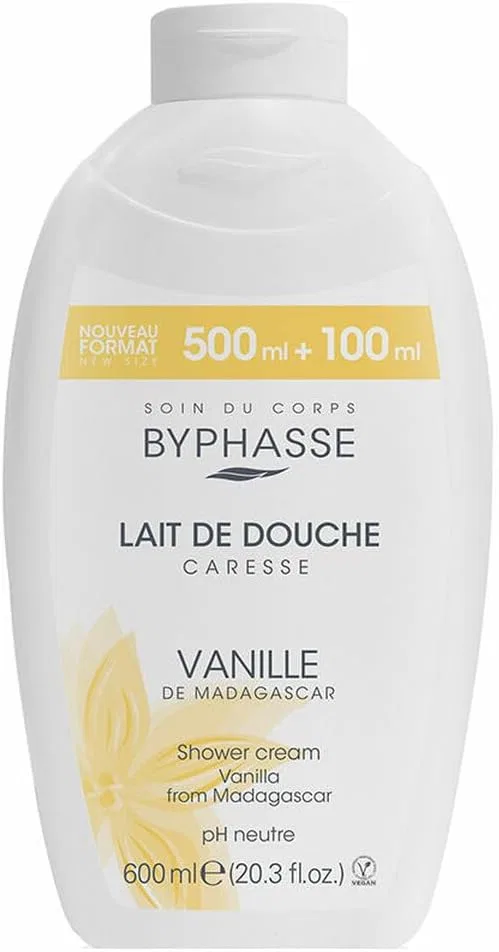 Гель для душа Caresse Vanilla от Byphasse, 600 мл Byphasse