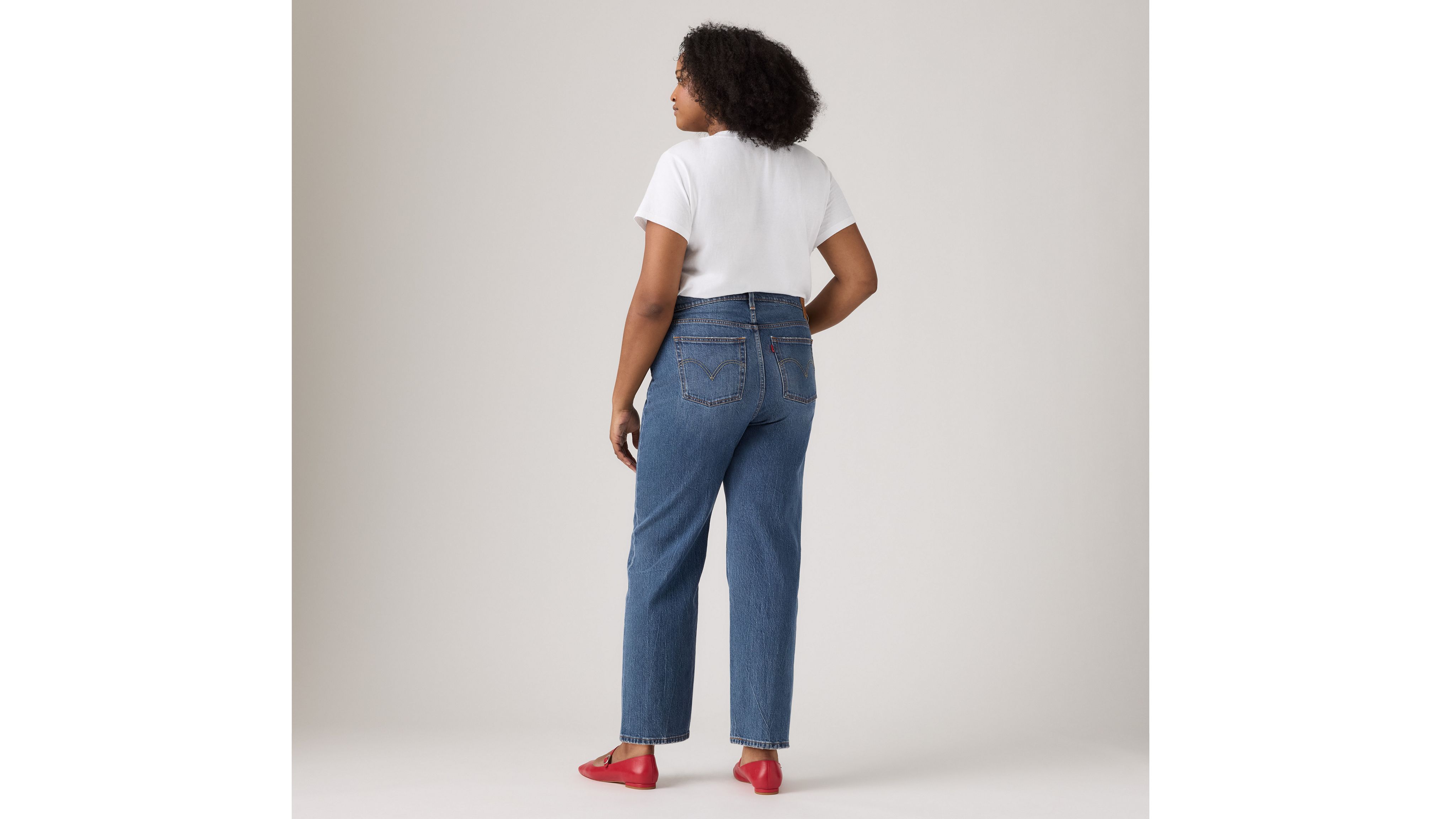 Оригинальные женские джинсы 501 (большие размеры) Levi's, Erin Can't Wait - Medium Wash — фото 3