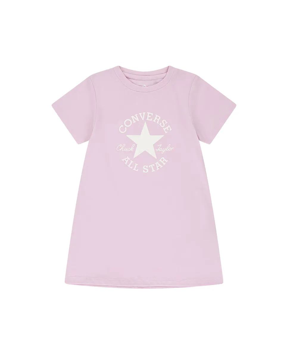 

Рассеченное платье Converse с нашивкой из лопаточной части, цвет Rosa