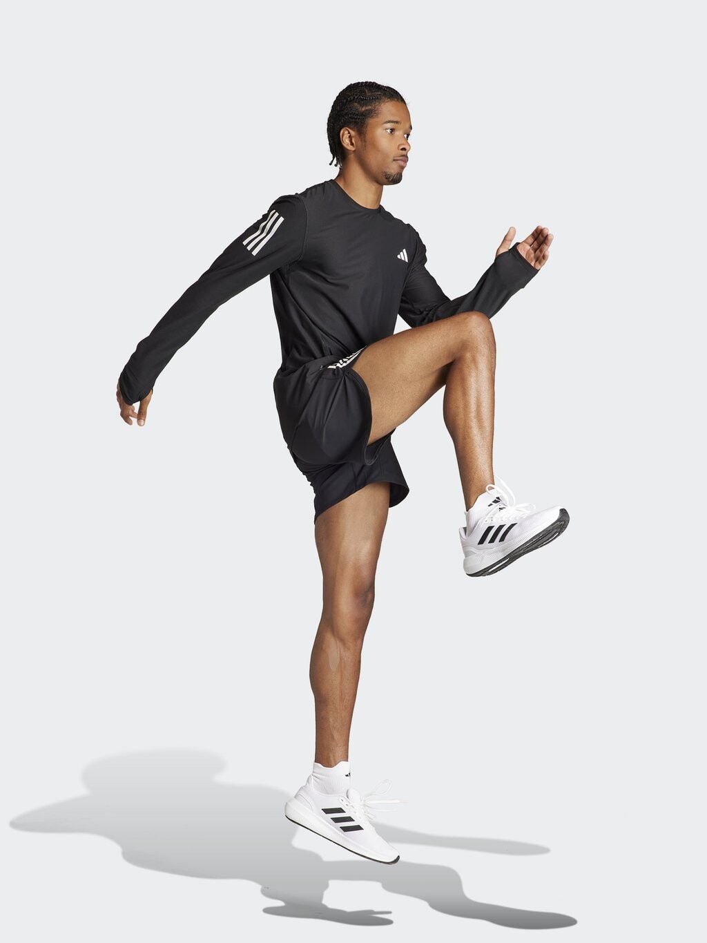 

Топ с длинным рукавом adidas Performance, черный