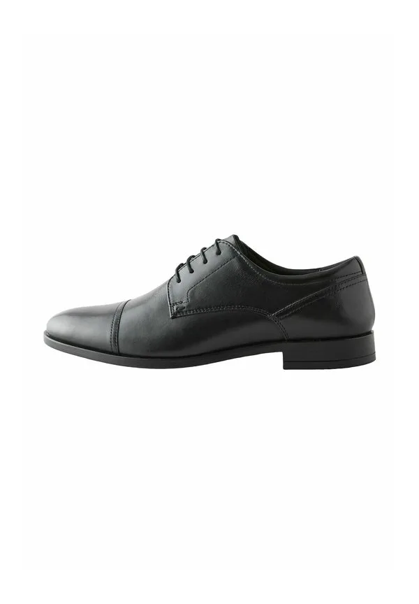 Классические туфли-дерби с мыском и шнуровкой Next, Black