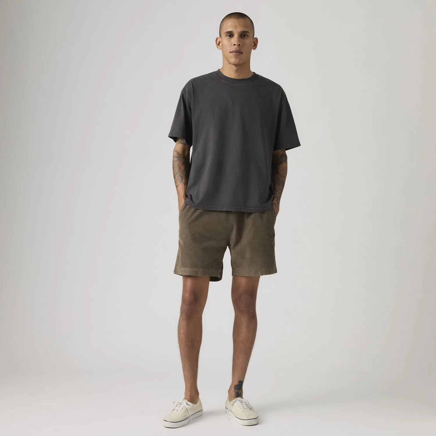 Мужские шорты из вельвета Easy Corduroy 6 дюймов Levi's, Brown