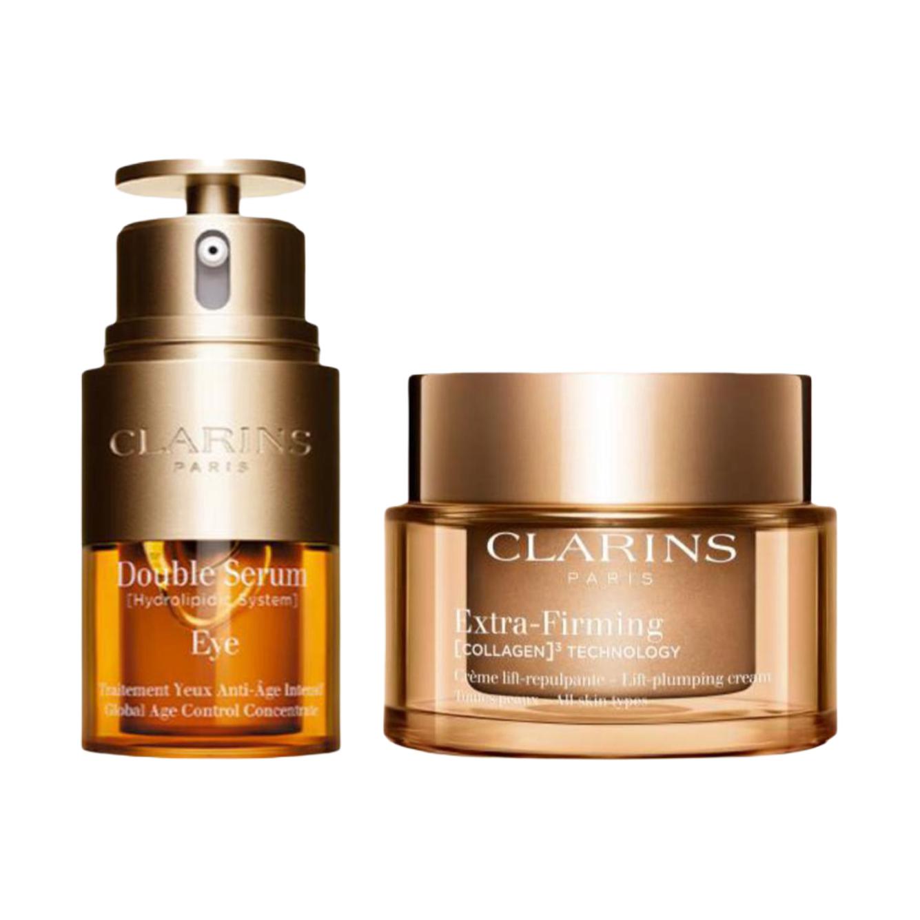 

Jiaoyunshi набор для увлажнения кожи вокруг глаз и лица успокаивающий увлажняющий 75мл+20мл+50мл CLARINS