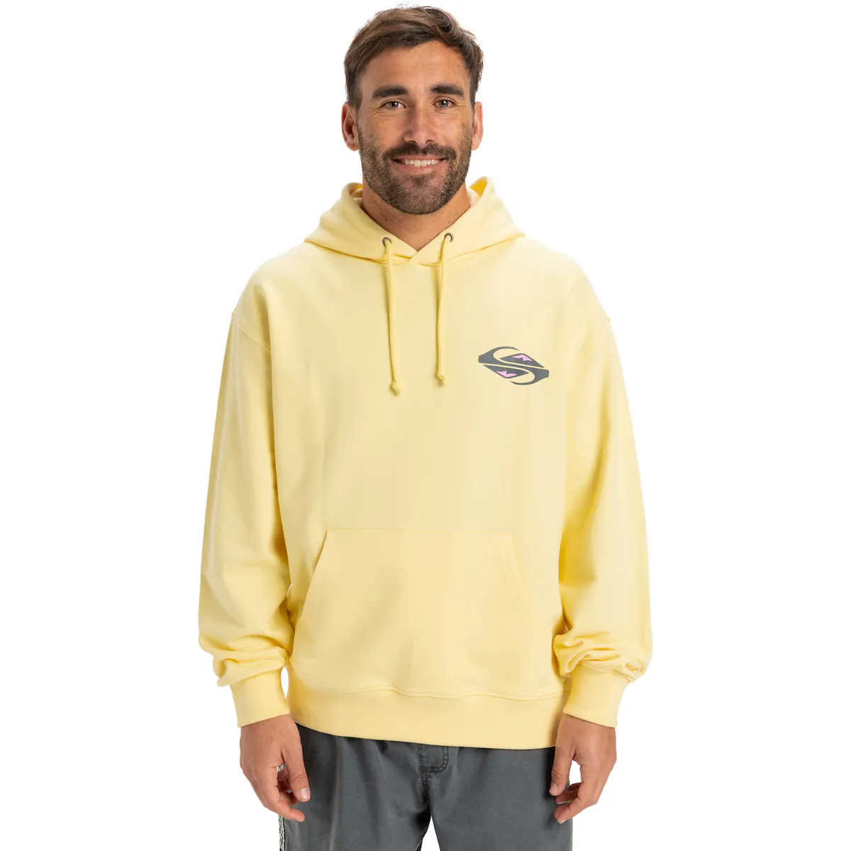 

Мужская толстовка Quiksilver APOG Heritage, желтый