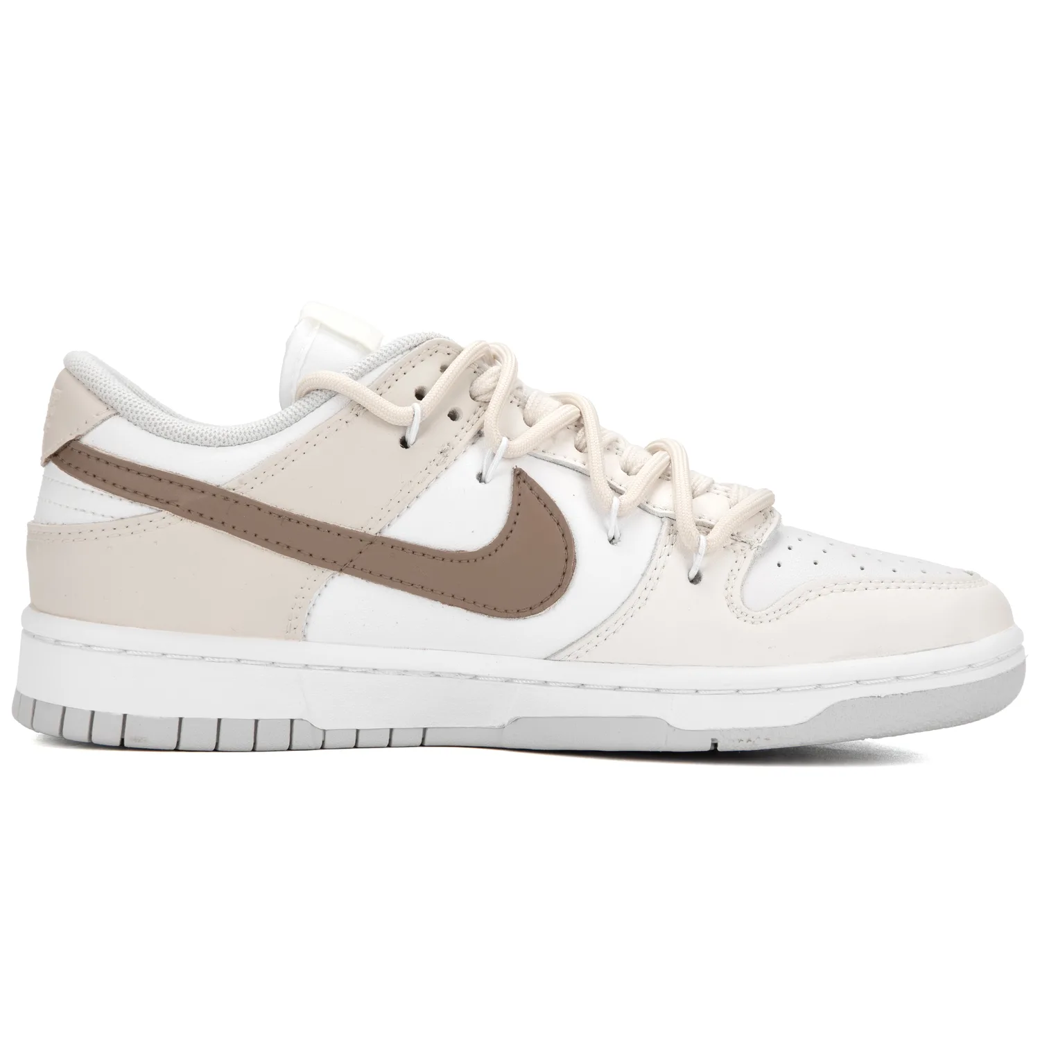 Nike Кроссовки для скейтбординга Dunk Wang Star Tribe с низким верхом, устойчивые к истиранию, мужские, бежево-коричневые — фото 3