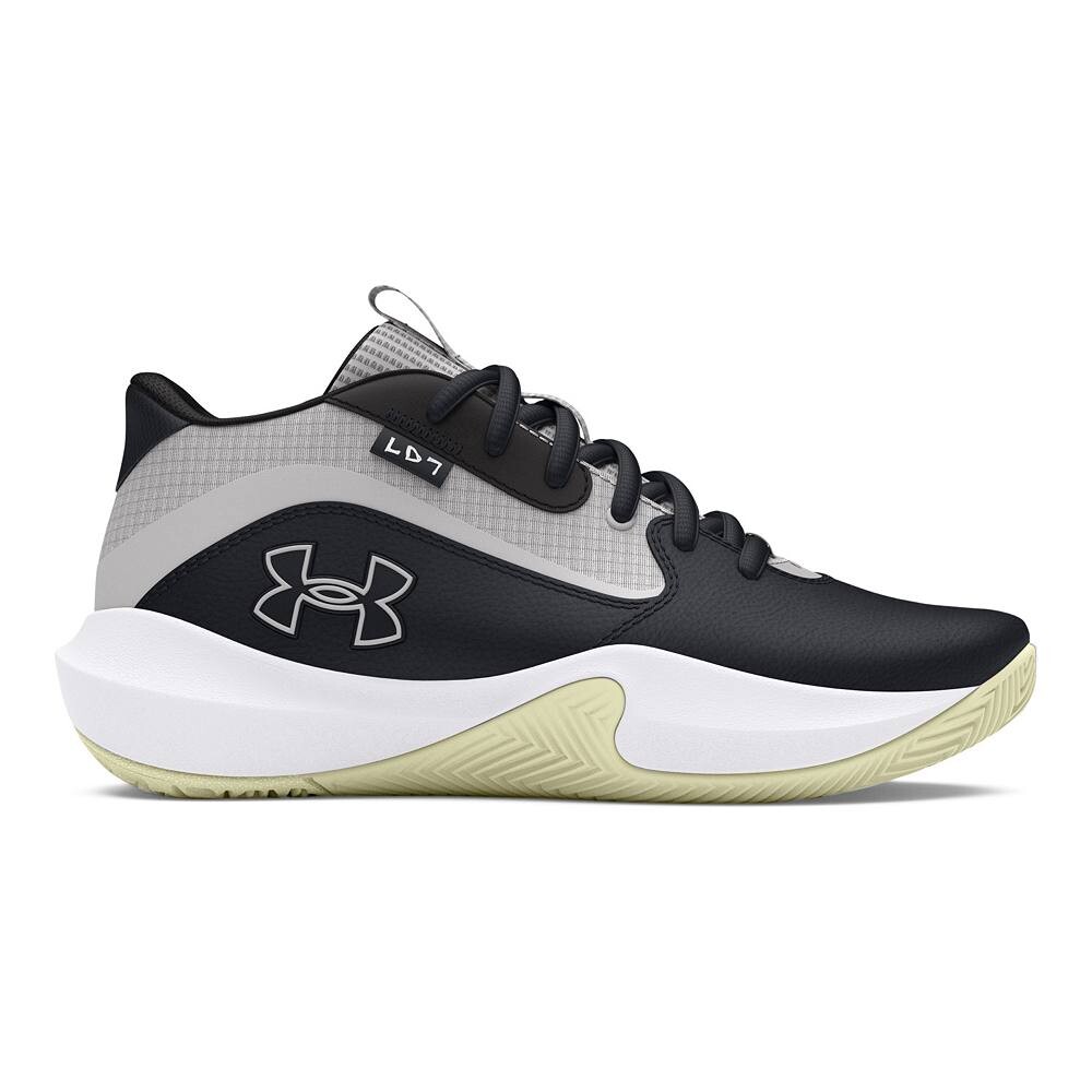 

Детские баскетбольные кроссовки Under Armour Lockdown 7, цвет Black Gray