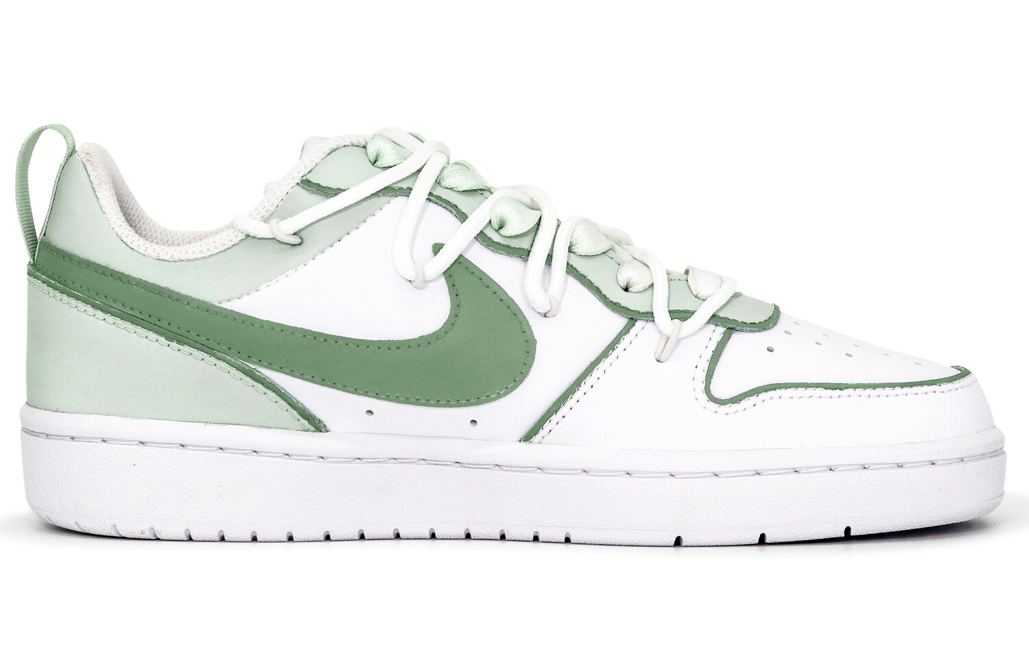 

Женские кроссовки для скейтбординга Nike Court Borough Low, White/Green