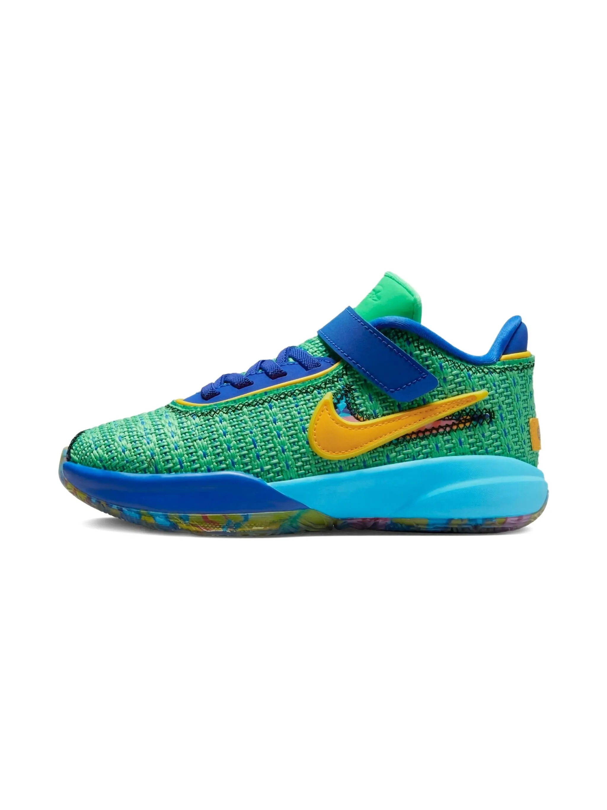

Кроссовки LeBron 20 Kaleidoscope Nike Kids, зеленый