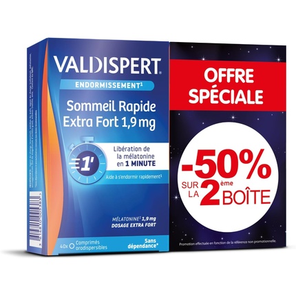 

Sleep Onset Fast Sleep Extra Strength 1,9 мг Добавка Valdispert