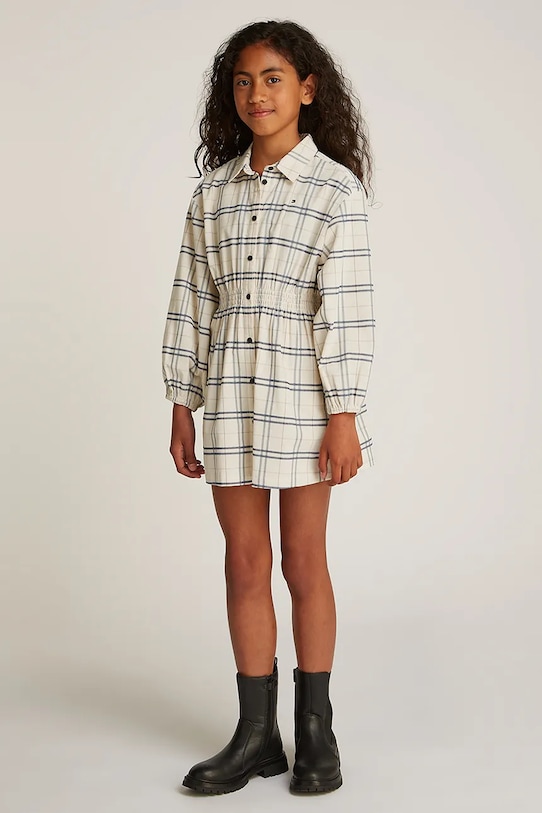 

Детское платье Tommy Hilfiger, бежевый