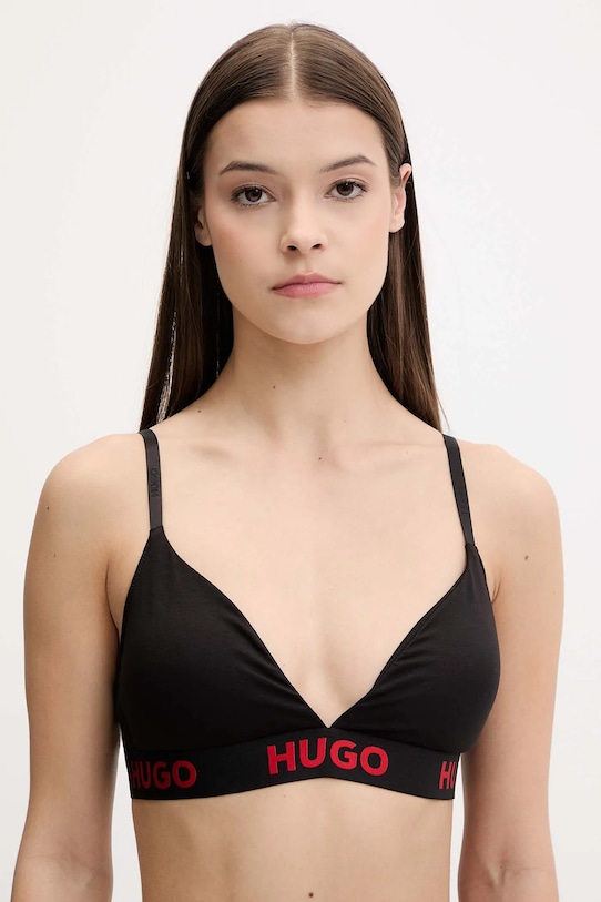 

Бюстгальтер triangle sporty logo HUGO, черный