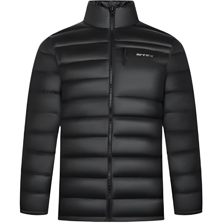 

361° Пуховик мужской Super Black со стойкой