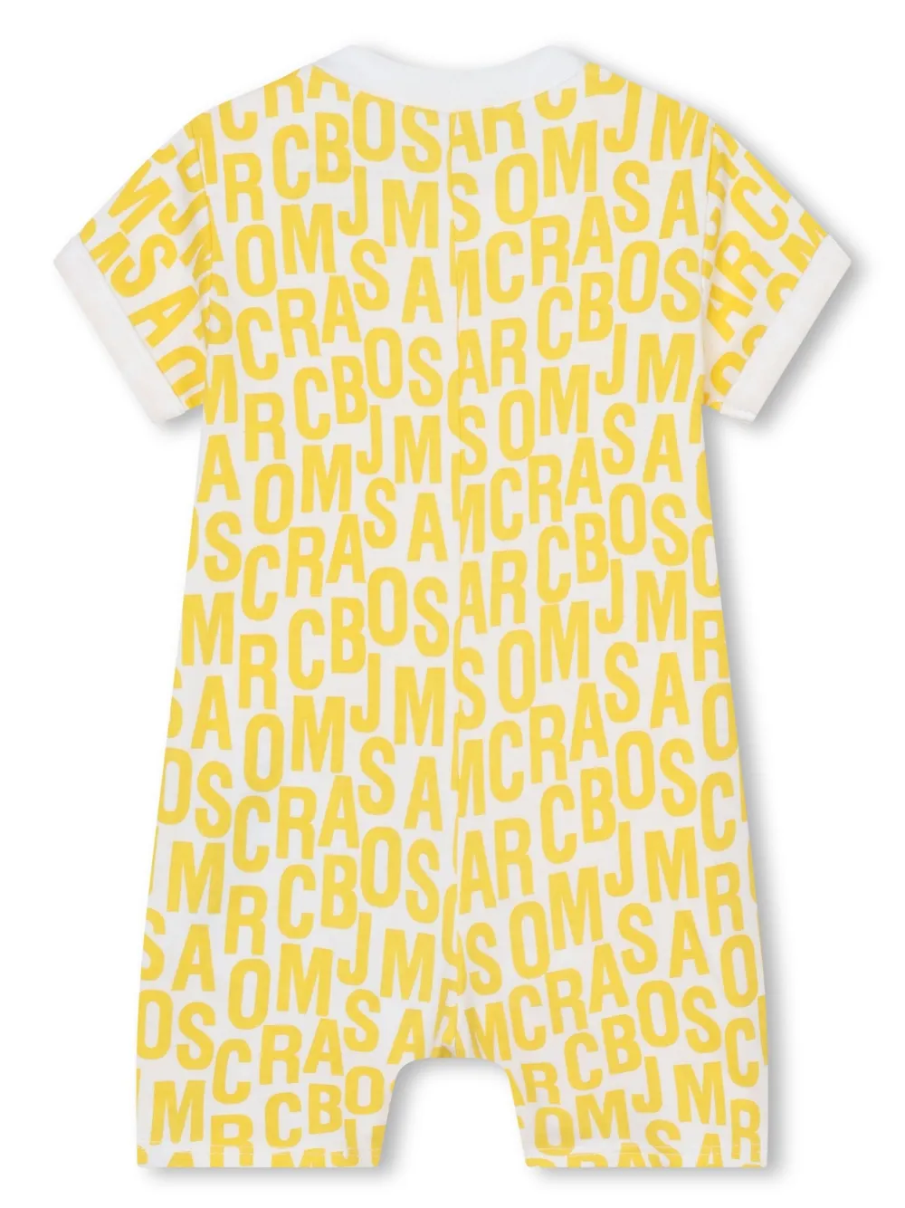 Ромпер из джерси с узором Marc Jacobs Kids, желтый — фото 2