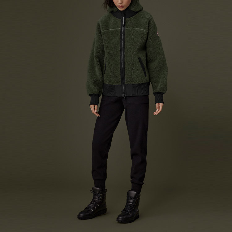 Куртка FW21 Женская Тёмно-Серый Зеленый Canada Goose — фото 3