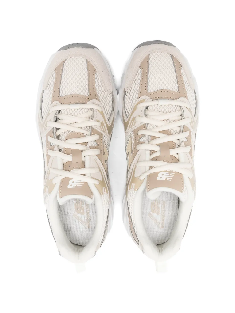 Кроссовки 530 New Balance Kids, бежевый — фото 3