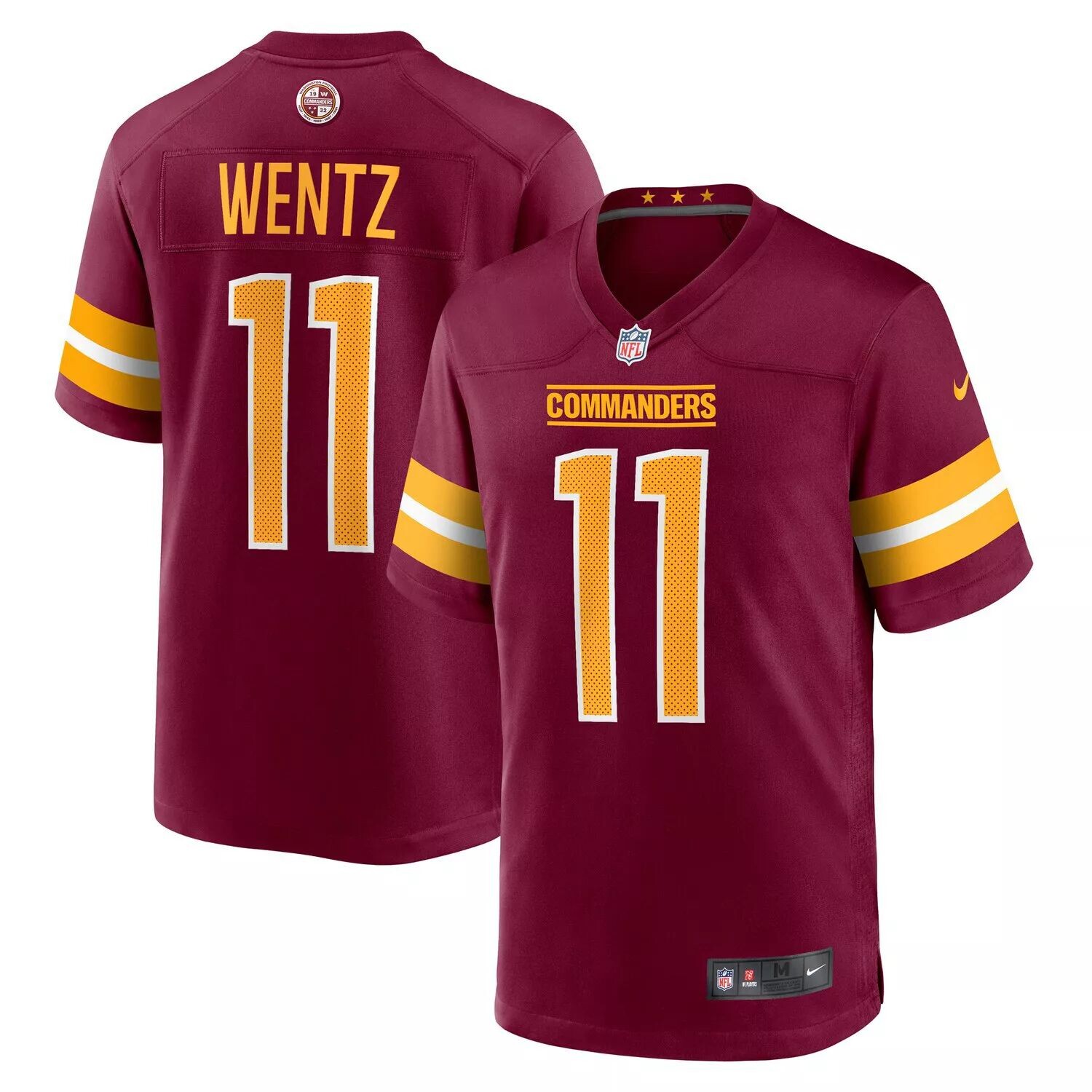 

Мужская игровая майка Carson Wentz бордового цвета Washington Commanders Nike, Красный, Мужская игровая майка Carson Wentz бордового цвета Washington Commanders Nike