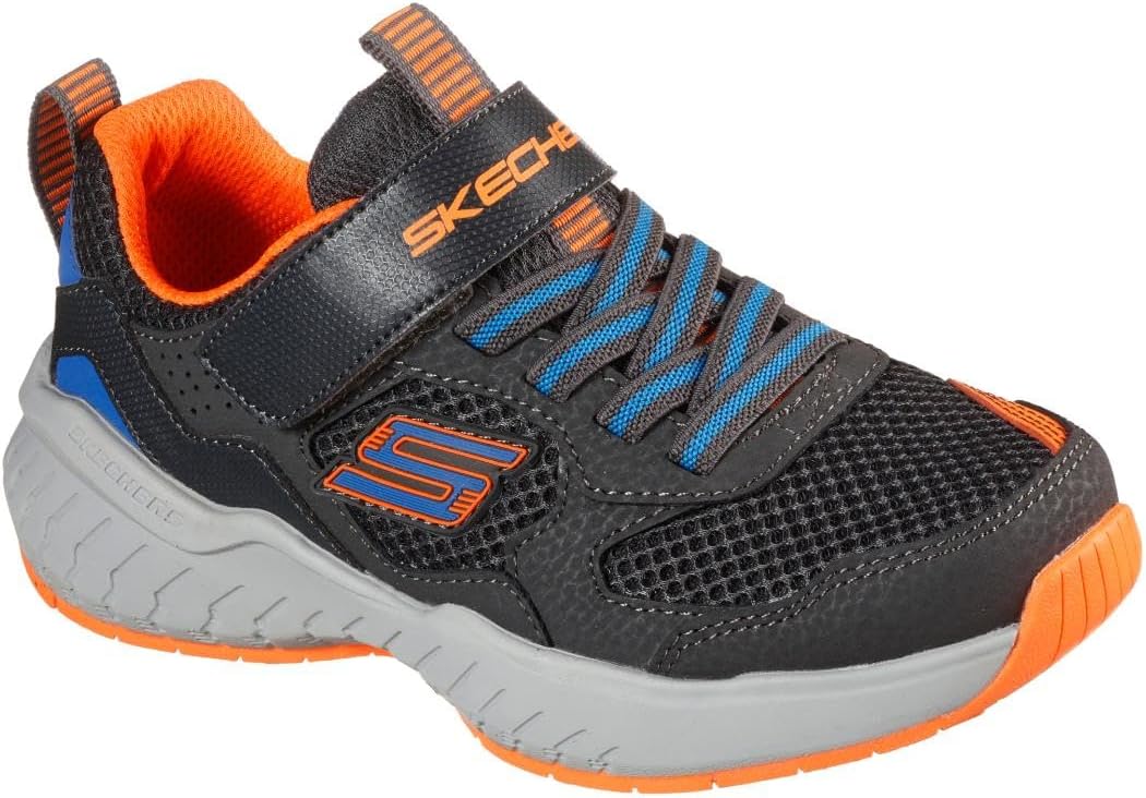 Кроссовки Skechers Boys Power Sonic - Anorzo, оранжевый/угольный — фото 4