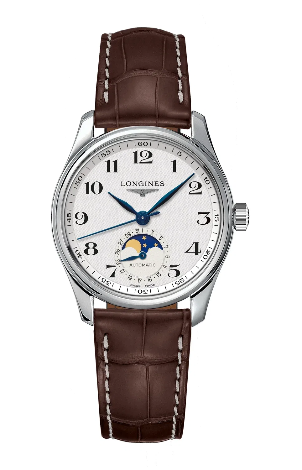 КОЛЛЕКЦИЯ LONGINES MASTER - L2.409.4.78.3, серебряный