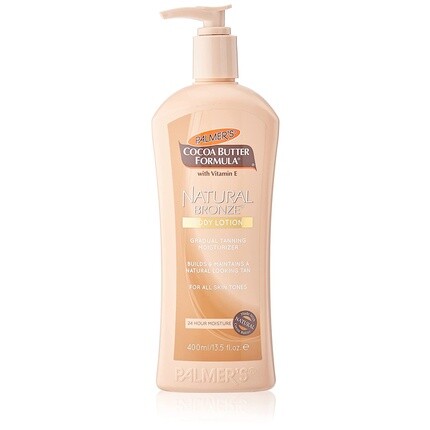 

Palmers Natural Bronze Бутылка для постепенного загара 400 мл какао-масла, Palmer'S