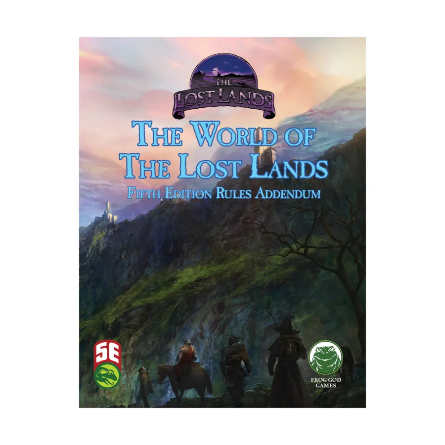 

World of the Lost Lands - Rules Addendum (5E), Lost Lands (D&D 5e), мягкая обложка