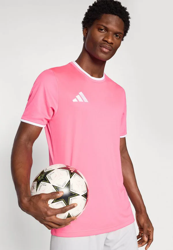 Спортивная футболка entrada26 Adidas Performance, Solar Pink/White — фото 4