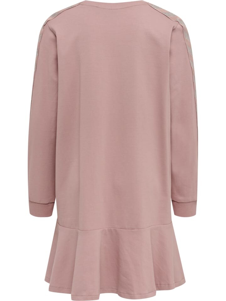Платье Hummel Dress L/S Hmlevelyn Mädchen, цвет WOODROSE — фото 2