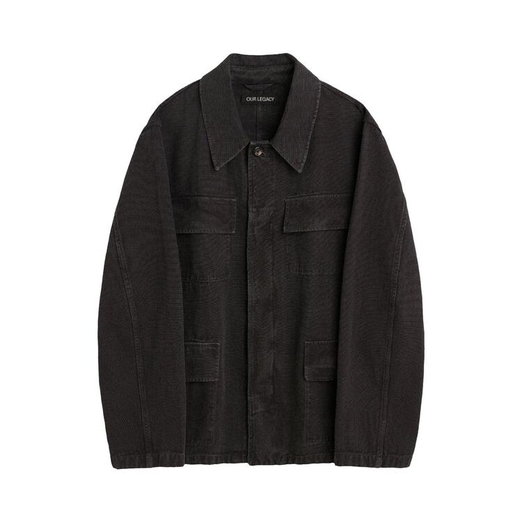 

Куртка Our Legacy Uniform Jacket Ash Black, черный