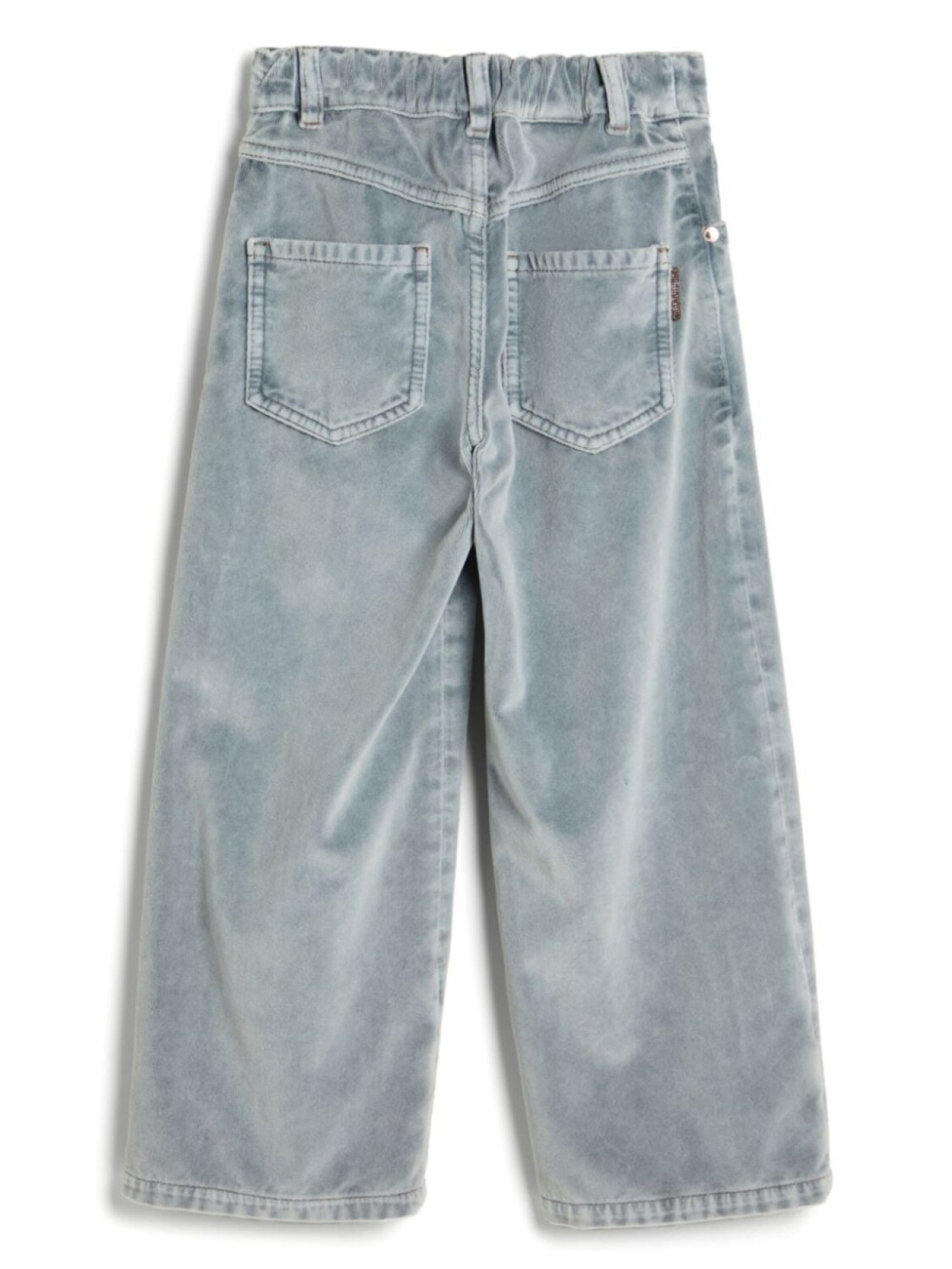 Brunello Cucinelli Kids джинсы с декором Monili, синий — фото 2