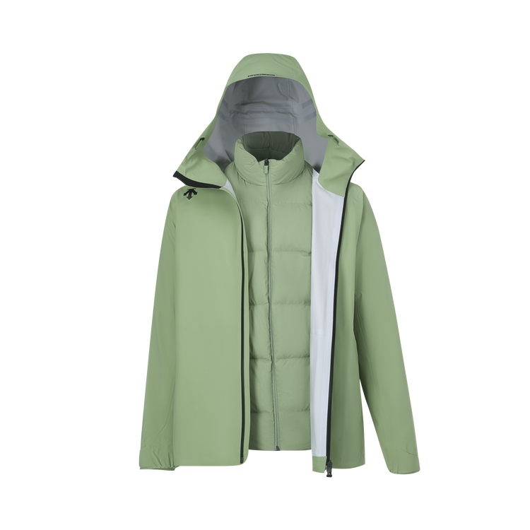 

DESCENTE Тренировочная ветровка, Green