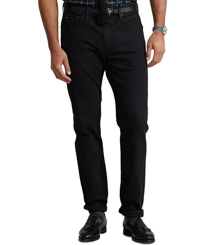 

Свободные прямые эластичные джинсы Polo Ralph Lauren Big & Tall Hampton Hudson, черный